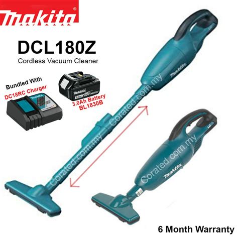 Close CORATED Makita DCL180Z 18V Cordless Cleaner 1pc 3 0Ah Battery