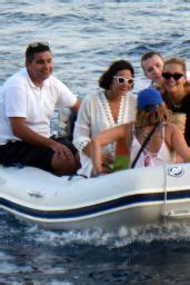 Rita Ora In A Tiger Print Bikini On A Yacht In Corfu Celebmafia