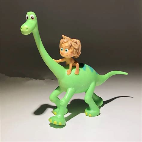 1set 15cm The Good Dinosaur Fogure Arlo And Spot Pvc Figures Animals Toys