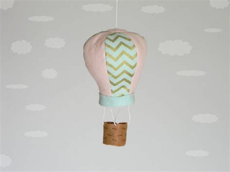 Pdf Hot Air Balloon Pattern Baby Mobile Pattern Hot Air Etsy