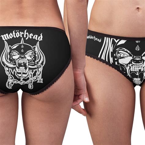 Women S Panties Heavy Metal Lingerie Heavy Metal Girls Do It Better Gifts For Her Girlfriend