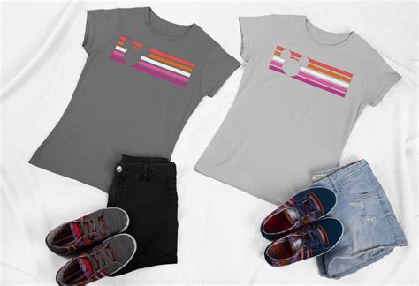 Mickey Mouse Lesbian Pride Shirt Lesbian Pride Shirt Disney Shirt Pride Shirt Lgbtq