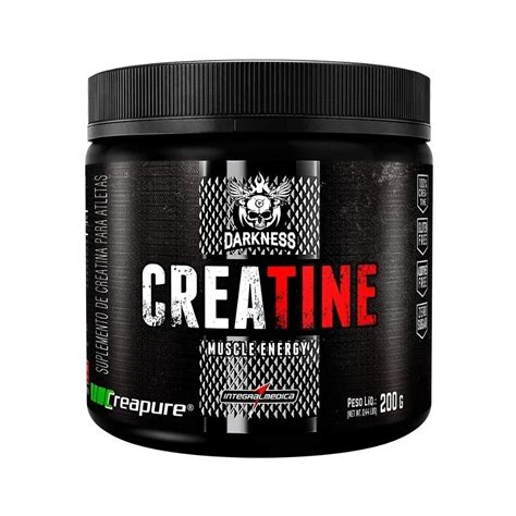 Creatina Creapure Darkness 200g Integralmedica Shopee Brasil