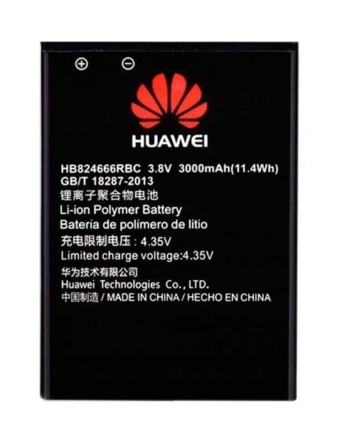 ORYGINALNA NOWA BATERIA HUAWEI HB824666RBC do modemów E5577 E5785 3000MAH