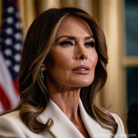 Melania Trump Hot Prompts Stable Diffusion Online