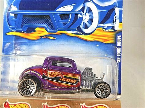Hot Wheels Collector No Ford Coupe Purple W Chrome Lace Spoke Whls Contemporary