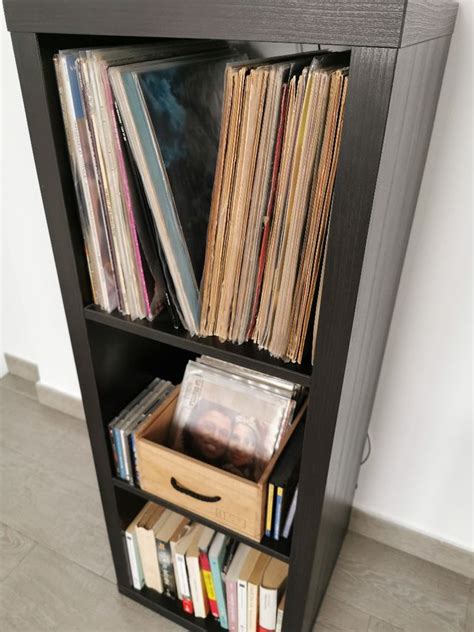 Mueble Estantería Para Vinilos Cd Y Libros De Segunda Mano Por 39 Eur