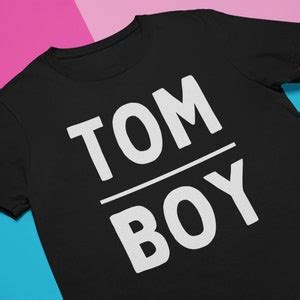 Tomboy Shirt Queer LGBTQ Pride They Them Power Nonbinary Outfit Gay Lesbian Wear Black Unisex T