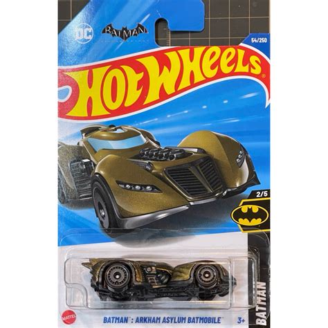 風火輪 Hot Wheels 25C 25D 蝙蝠俠 BATMAN ARKHAM ASYLUM BATMOBILE 戰車 蝦皮購物