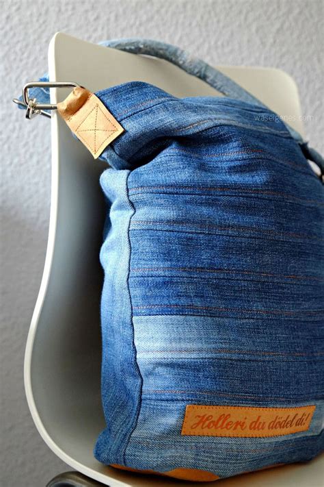 Meine Erste Selbstgen Hte Handtasche Chobe Upcycling Tasche