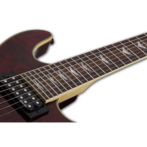 Schecter Omen Extreme-7 Electric Guitar - Black Cherry - Vivace Music ...
