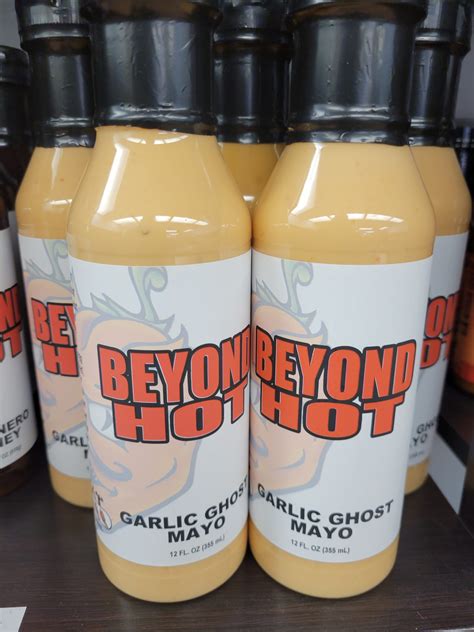 Bh Garlic Ghost Mayo Beyond Hot Inc