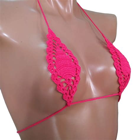 Sexy Crochet Micro Teardrop Bikini Women S Mini Bathing Suit In Nepal