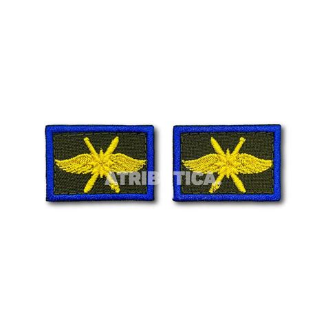 Эмблемы ( Нашивка Знак ) Петличные ( Петлицы ) ВКС С Синим Кантом ...