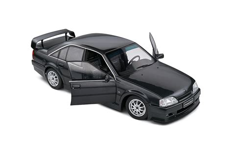 Modellauto Opel Omega Schwarz S Solido