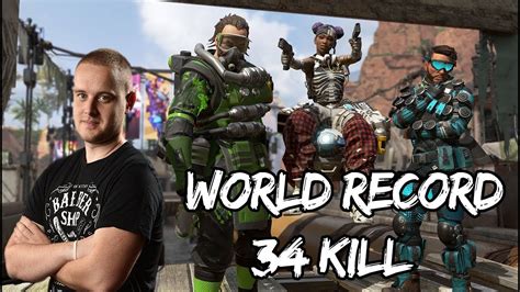 Spreeezy World Record Kills On Apex Legends Kill World Record Game