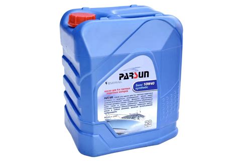 Купить Масло для 4-х тактного лодочного мотора Parsun 10W40 20L в ...