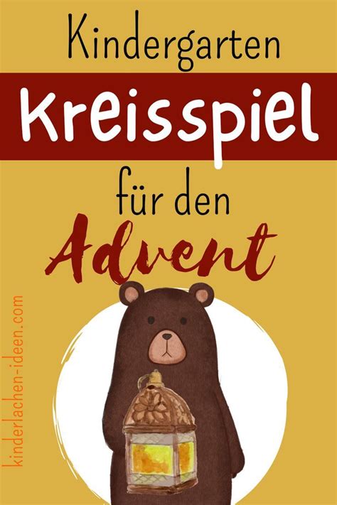 Kreisspiel Advent Morgenkreis | Kindergarten, Advent, St martin