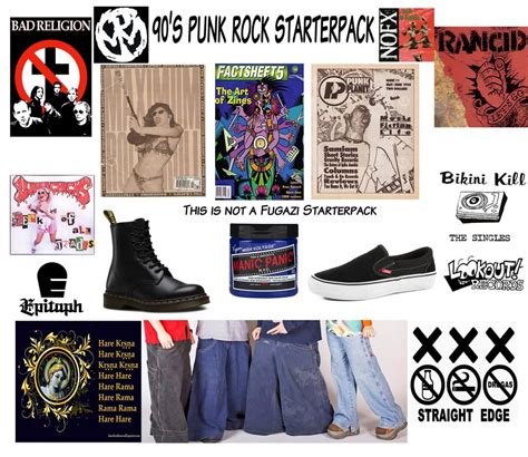 90s Punk Rock Starterpack Starterpacks