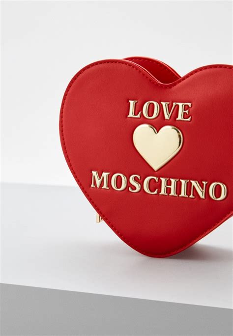 Сумка Love Moschino, цвет: красный, RTLABZ526501 — купить в интернет ...
