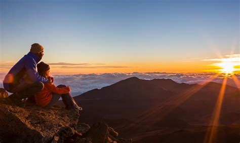 Haleakala Sunrise And Sunset Maui Hawaii Go Hawaii