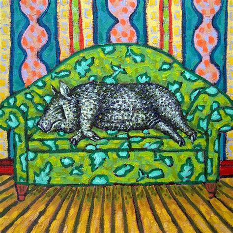 Nude Pig Art Etsy