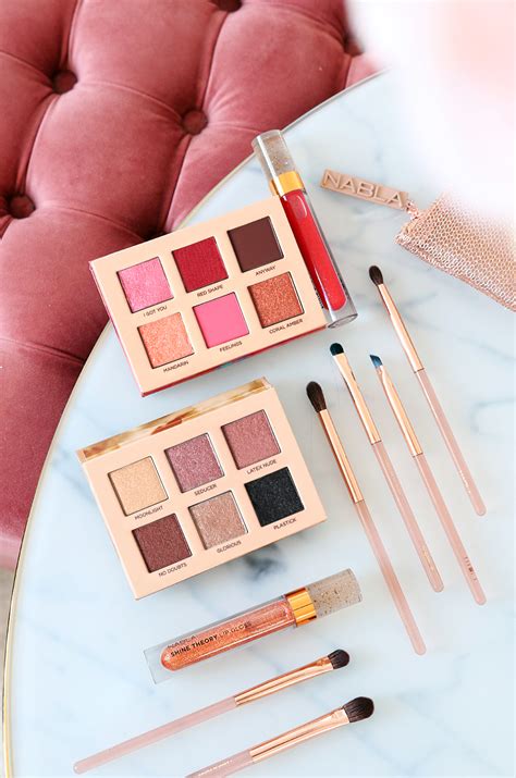 Alina Rose Blog Kosmetyczny NOWOŚCI NABLA CUTIE PALETTE NUDE I CORAL moje wrażenia makijaż