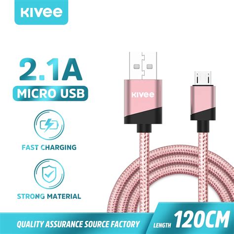 Jual Hot Kivee Kabel Data Micro Usb Fast Charging For Android Xiaomi Vivo Oppo Shopee Indonesia