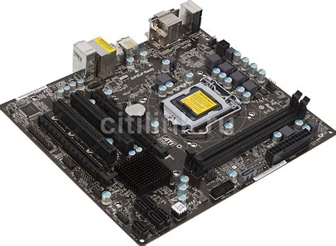 Материнская плата Asrock B75M-GL - Обзор товара Материнская плата ...