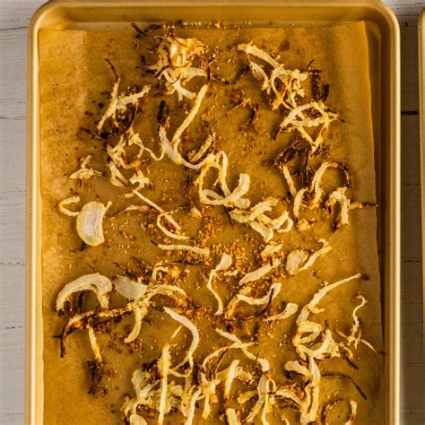Homemade Crispy Onions Oven Baked Comfortable Food