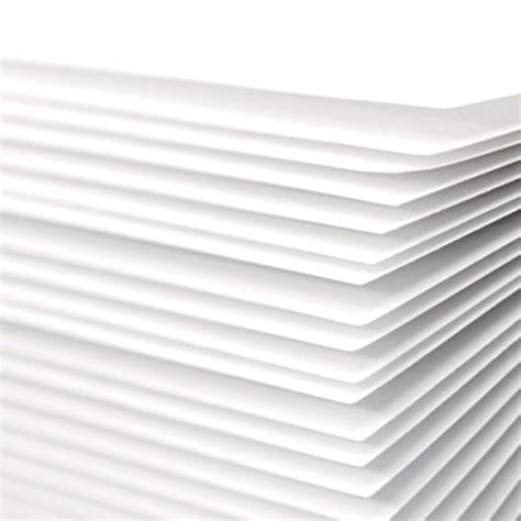 Papel Couche Fosco 200g A4 Branco Premium com 100 Folhas | Mundoware