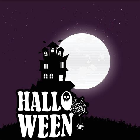 Happy Halloween Scary Night Background 13337151 Vector Art At Vecteezy