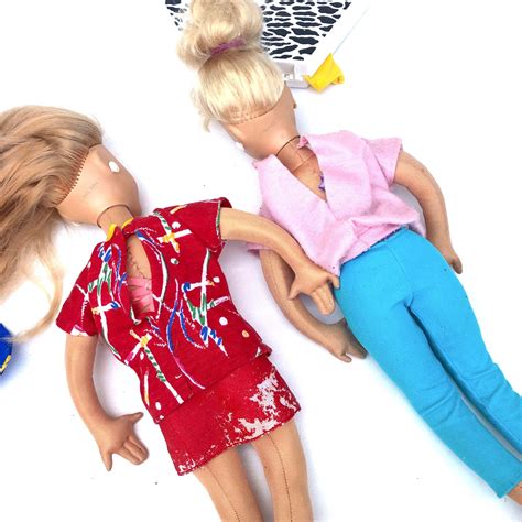 Vintage 80 S Mattel Hot Looks Dolls Set Of 2 With Etsy