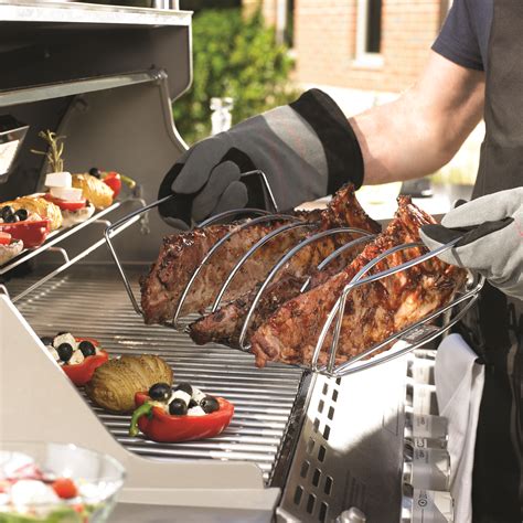 Make Space On Your Bbq With Weber Bbq Rib Rack Holder