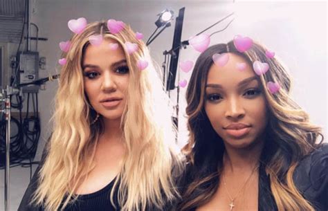 Malika Haqq Instagram Khloe Kardashian BFF Slammed For Nude Pic