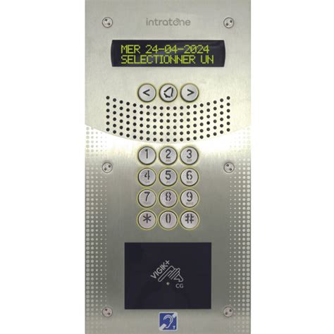 Interphone Vidéo V4 Intratone