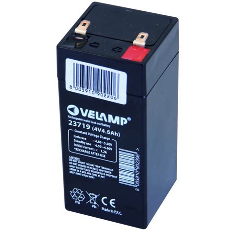 4V Sealed lead acid rechargeable batteries