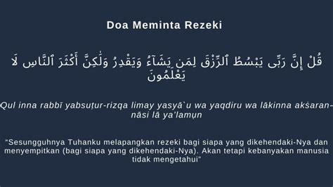 Doa Meminta Rezeki Yang Berlimpah Dan Berkah Amalkan Yuk