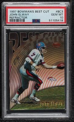 Bowman S Best Cuts Refractor John Elway Bc Psa Gem Mt Hof Ebay