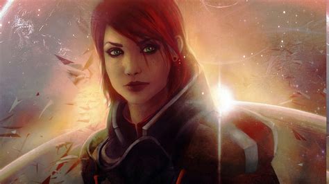 Mass Effect, Commander Shepard, Jane Shepard, Space, N7, Video Games, Mass Effect 3 Wallpapers ...