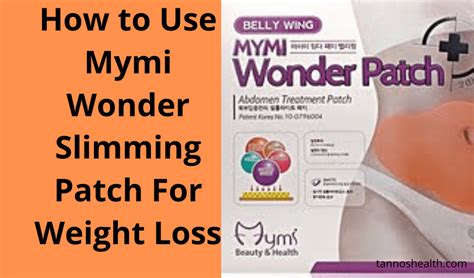 Mymi Wonder Patch Side Effects Benefits Reviews And Usage Tannos Health