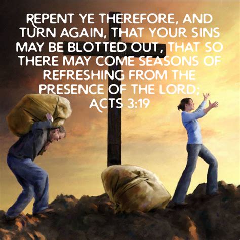 Acts Repent Ye Therefore And Turn Again That Your Sins May Be