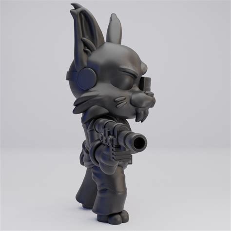 Hot Goblin チビエイリアンH ミニチュア ホットゴブリン SF 銃