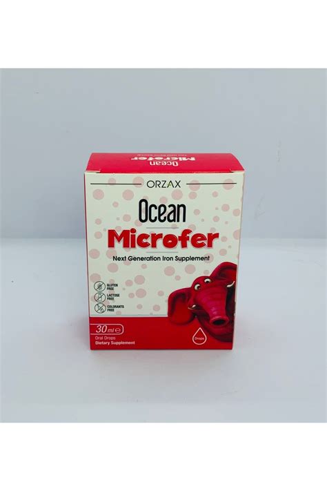 Orzax Ocean Microfer Yeni Nesil Demir Desteği 30 Ml Oral Damla - Fiyatı ...
