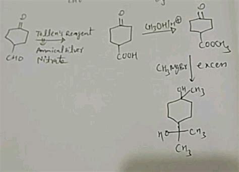 254 The Correct Sequence Of Reagents The Following Conversion Will Be