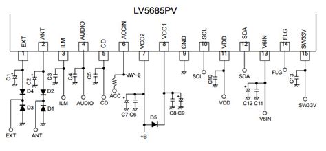 Lv5685 схема включения