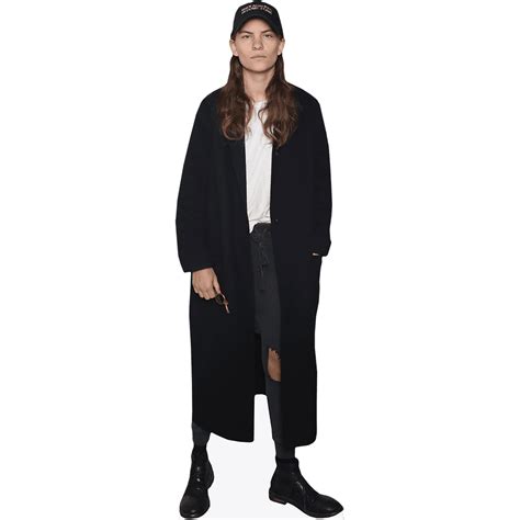 Eliot Sumner Coat Mini Cardboard Cutout Standee