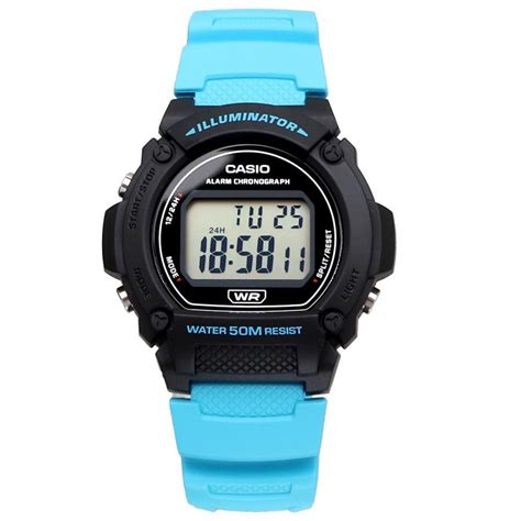 Time Cruze Colors Casio W H Resin Digital Sports Men Watch W