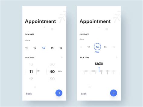 60 Superb Date Picker And Calendar Ui Designs Bashooka App Ui Design