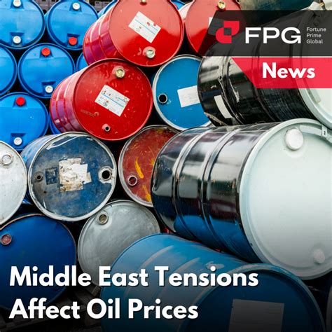 Middle East Tensions Affect Oil Prices